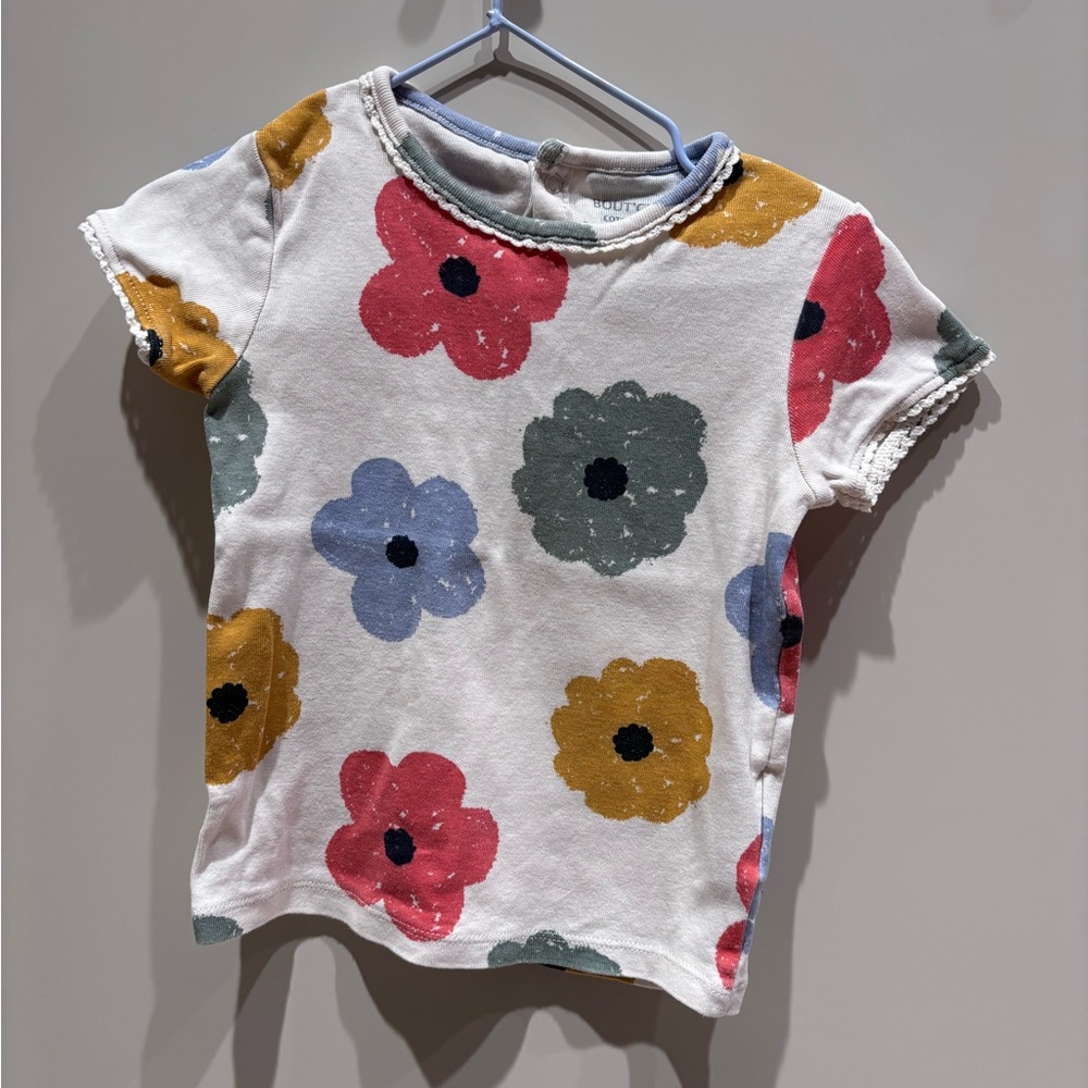 Floral Kids Shirt - Multicolor French brand bout’Chou